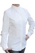 Chemise de vénerie en popeline manches longues Femme